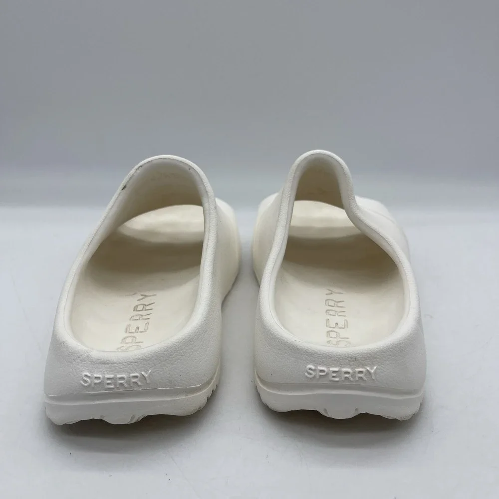 Sperry Float Slide STS24011 Men's Size 4 /‎ Women's Size 6 Slip On Sandals White